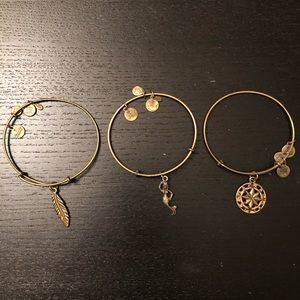Bundle of 3 Alex and Ani Bracelets